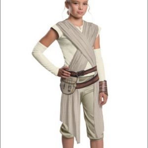 Child Star Wars The Force Awakens Rey Costume